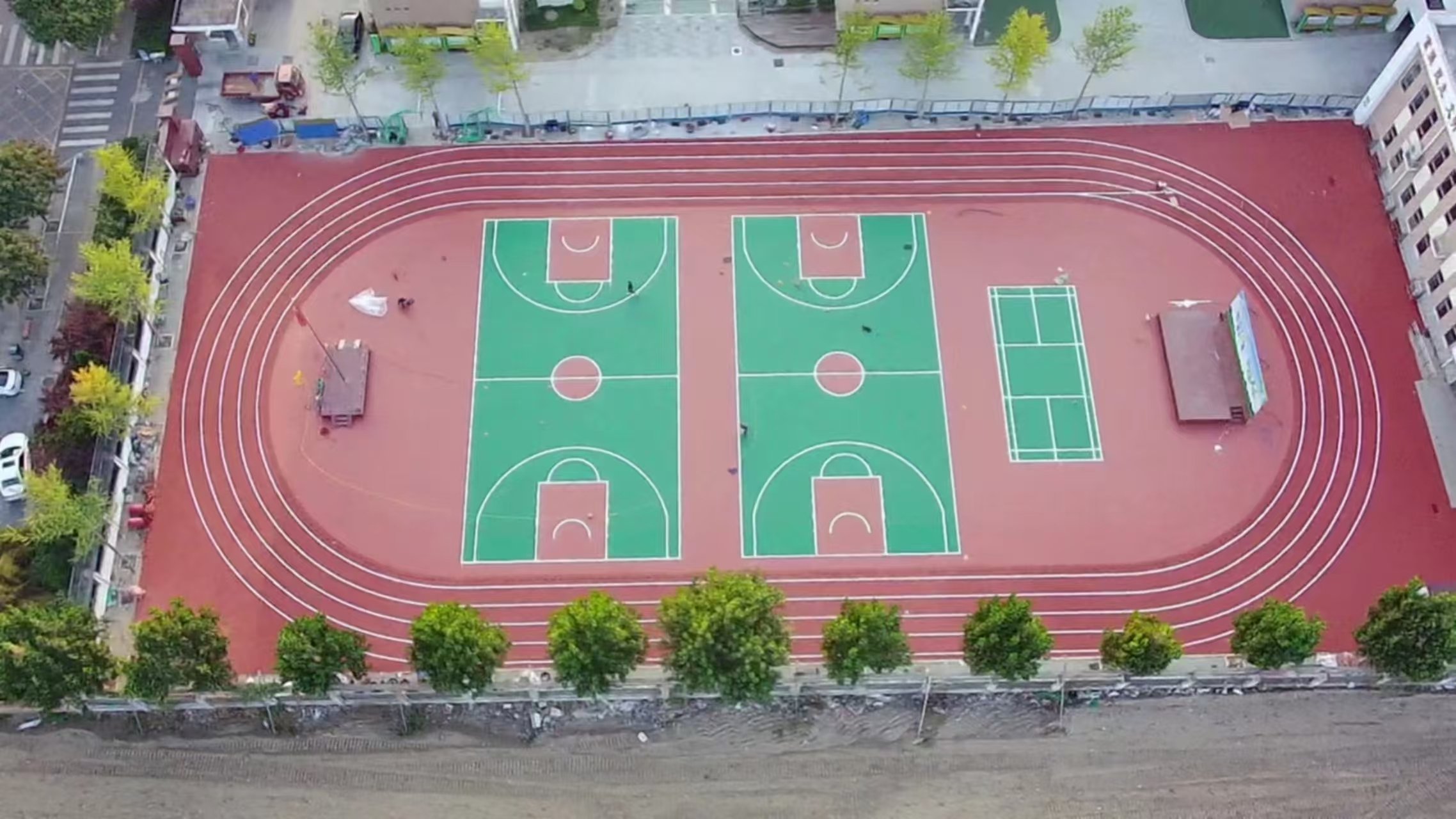 鹤岗市EPDM地面塑胶地坪 - 厂家
